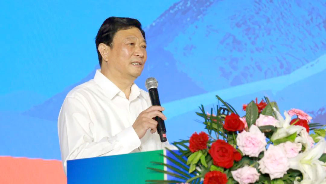 新聞報道 | 劉普軍會長受邀出席第七屆中國·清豐綠色家居博覽會并作主旨演講