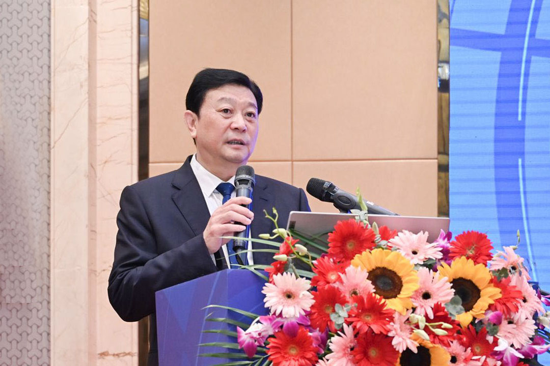 中国涂料工业协会会长刘普军致辞