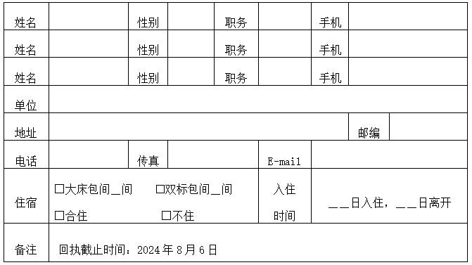 回执表
